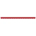 Valence d'auvent pour cadre de 3,5 m Rouge 3,3x0,2 m