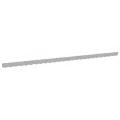 Lambrequin pour cadre de 6 m Gris clair 5.8x0.2 m