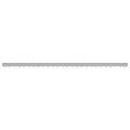 Lambrequin pour cadre de 6 m Gris clair 5.8x0.2 m