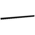 Chaperon pour cadre de 4,5 m Noir 4,3x0,2 m