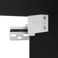 Ensemble de Meubles TV 4 Pièces Mural Chêne Noir Bois Ingénierie
