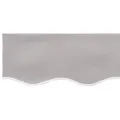 Valaise de store pour cadre de 4,5 m en gris clair 4,3x0,2 m