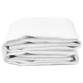 Tissu de remplacement d'auvent Blanc 10x1.6 m