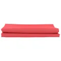 Tissu de remplacement d'auvent Rouge 10x1.6 m