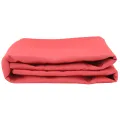 Tissu de remplacement d'auvent Rouge 10x1.6 m