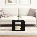 Table basse  Chêne noir 40x40x30 cm Bois reconstitué