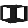 Table basse  Chêne noir 40x40x30 cm Bois reconstitué
