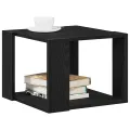 Table basse  Chêne noir 40x40x30 cm Bois reconstitué