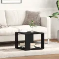 Table basse  Chêne noir 40x40x30 cm Bois reconstitué