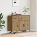 Buffet Artisan en chêne 97x32,5x74,5 cm Bois d'ingénierie
