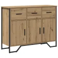 Buffet Artisan en chêne 97x32,5x74,5 cm Bois d'ingénierie