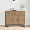Buffet Artisan en chêne 97x32,5x74,5 cm Bois d'ingénierie