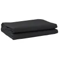 Tissu de remplacement de store Noir 10x1.6 m