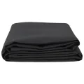 Tissu de remplacement de store Noir 10x1.6 m
