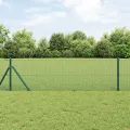 Clôture en fil soudé Verte 1.6x25 m Acier
