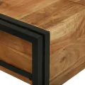 Table de toilette 90x50x75 cm Bois massif d'acacia