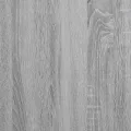 Lit 90x200 cm Gris Sonoma en bois d'ingénierie