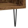 Armoire à disques  en chêne artisan de 100x38x48 cm en bois d'ingénierie