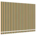 Tissu de remplacement pour auvent 4,5x3,5 m vert et jaune