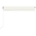 Auvent rétractable automatique 450x300 cm Crème