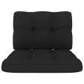 Salon de jardin 3 pcs avec coussins bois de pin imprégné