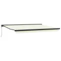 Store Rétractable Automatique Crème 450x300 cm