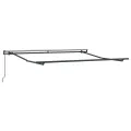 Store Rétractable Manuel Vert et Jaune 350x250 cm