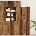 Cabinet mural Bois ancien 30x42.5x40 cm Bois reconstitué