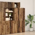 Cabinet mural Bois ancien 30x42.5x40 cm Bois reconstitué
