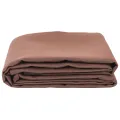 Tissu de rechange pour auvent Marron 10x1.6 m