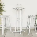 Table de Bar Blanche 55x55x107 cm HDPE