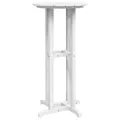 Table de Bar Blanche 55x55x107 cm HDPE
