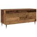 Buffet en bois vieilli  100x38x48 cm en bois d'ingénierie
