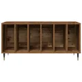 Buffet en bois vieilli  100x38x48 cm en bois d'ingénierie