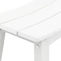 Tabourets de Bar  6 pcs Blanc HDPE