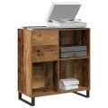 Cabinet d'enregistrement  en chêne artisan 84,5x38x89 cm en bois d'ingénierie