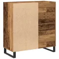 Cabinet d'enregistrement  en chêne artisan 84,5x38x89 cm en bois d'ingénierie