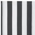 Tissu de remplacement pour auvent pour cadre de 4x2 m en anthracite et blanc