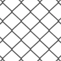 Clôture en maillons de chaîne Gris 0,6x10 m Acier