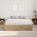 Lit de rangement  Artisan Chêne 180x200 cm