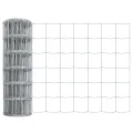 Clôture Euro avec 13 poteaux pointus 1x25 m Acier galvanisé