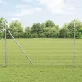 Clôture Euro avec 7 poteaux 1.6x10 m en acier galvanisé