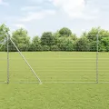 Clôture Euro avec 7 piquets en pointe 1.6x10 m Acier galvanisé