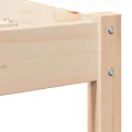 Lit  avec tête de lit 180x220 cm en bois de pin massif