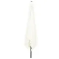 Parasol de jardin carré  295x245 cm Blanc Sable