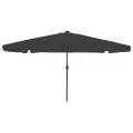 Parasol de jardin  avec des lumières LED ø395x245 cm Anthracite