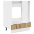 Armoire à four - Chêne artisan, 60x46x81.5 cm, Bois d'ingénierie