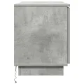 Meuble TV béton gris 100x38x49 cm Bois d'ingénierie