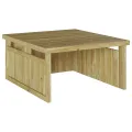 Garage de Tondeuse Robotique 70x80x38 cm Bois de Pin Imprégné