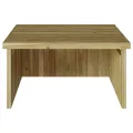 Garage de Tondeuse Robotique 70x80x38 cm Bois de Pin Imprégné